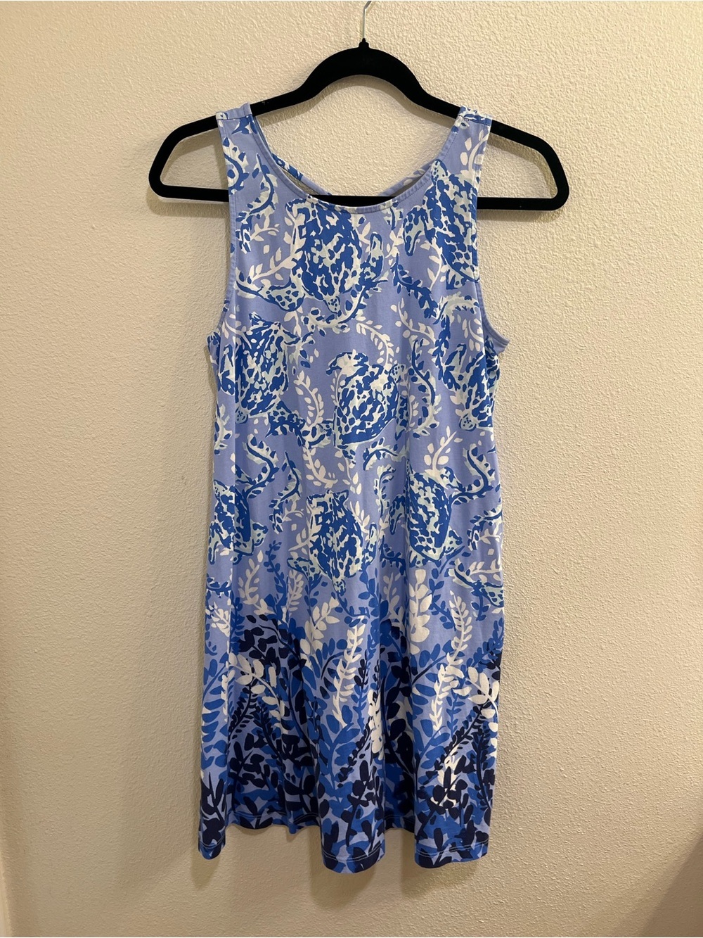 Lilly Pulitzer Kristen Sea Turtle Print Dress Small